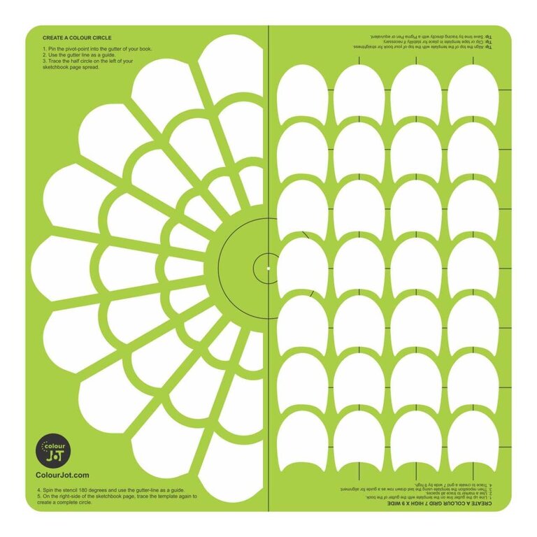 ColourJot ColourJot Templates for Colour Mixing