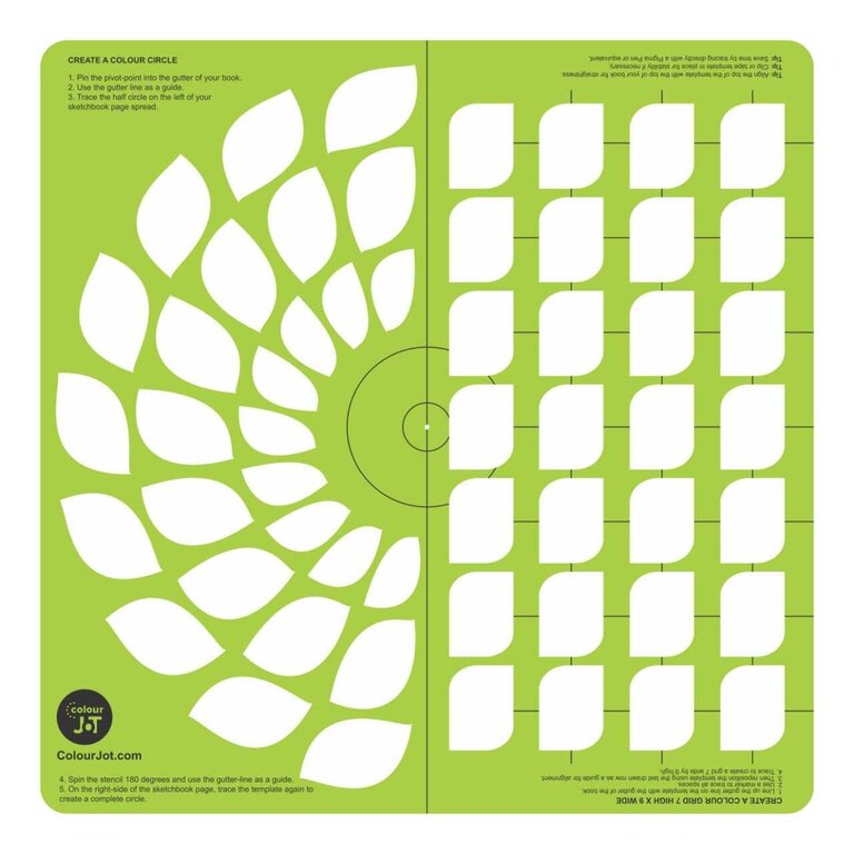 ColourJot ColourJot Templates for Colour Mixing