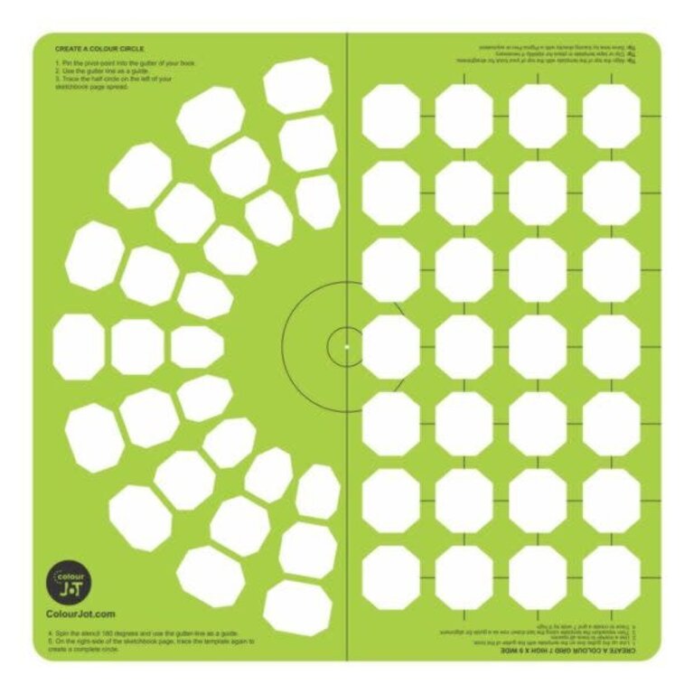 ColourJot ColourJot Templates for Colour Mixing