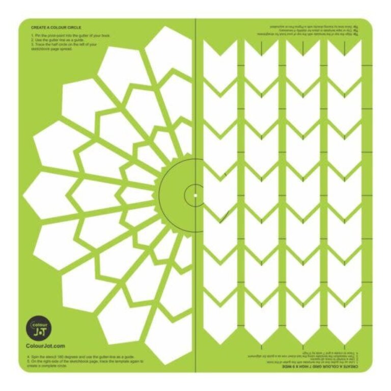 ColourJot ColourJot Templates for Colour Mixing