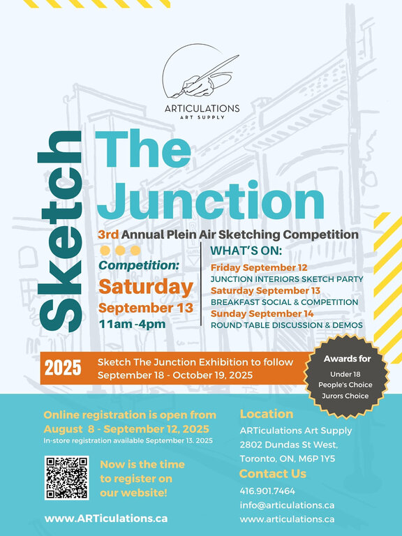 ARTiculations Sketch The Junction Competition | Sept 13, 2025