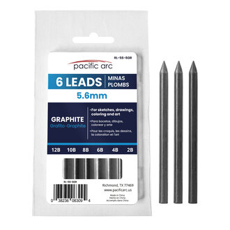 Pacific Arc Leads Refills 6 Pack - 5.6 mm