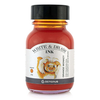 Octopus Octopus Write & Draw Ink - Pink/Red/Orange