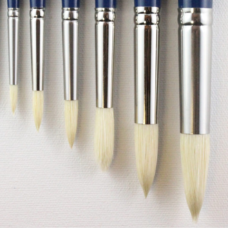 Heinz Jordan Acryloil Fine Bristle Brush 1400R - Round Heinz Jordan Acryloil Fine Bristle Brush 1400R - Round