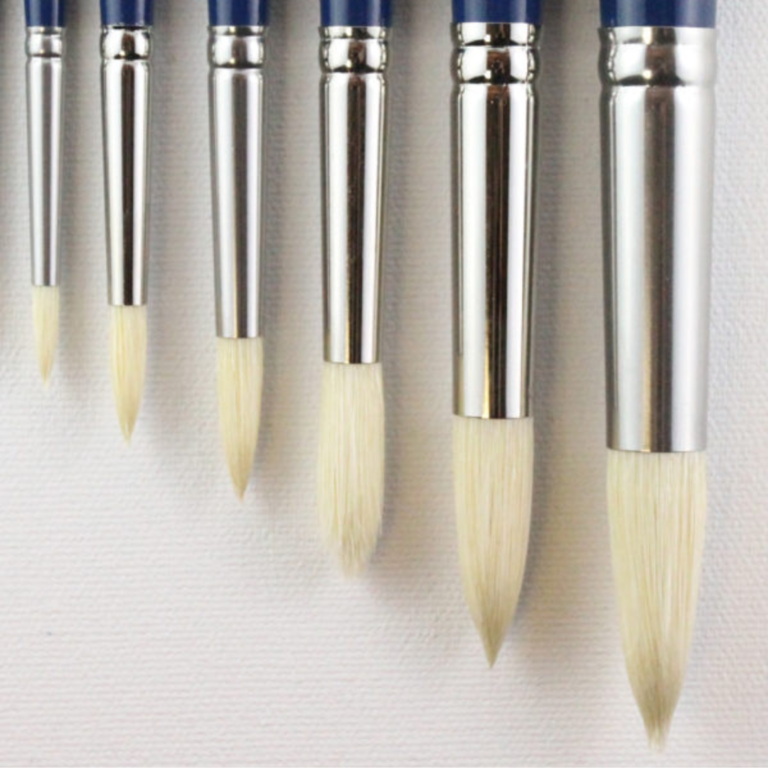 Heinz Jordan Acryloil Fine Bristle Brush 1400R - Round