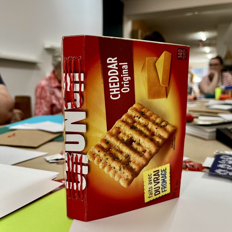 Long Stitch Bookbinding with Recycled Covers | Oct 5 10:30am - 3:30pm
