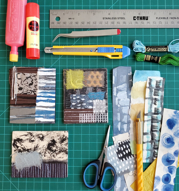 ARTiculations Mixed Media Collage: Cards & Multiples | Nov 9, 2025 1-4pm