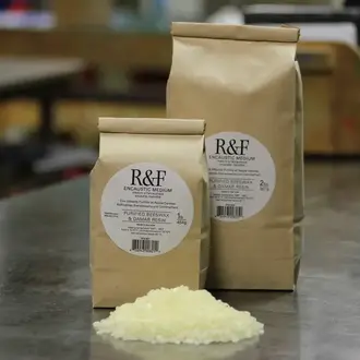 R&F Handmade Paints Encaustic Medium - Purified Beeswax & Damar Resin