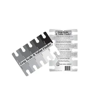 The Color Wheel Company Gray Scale & Value Finder