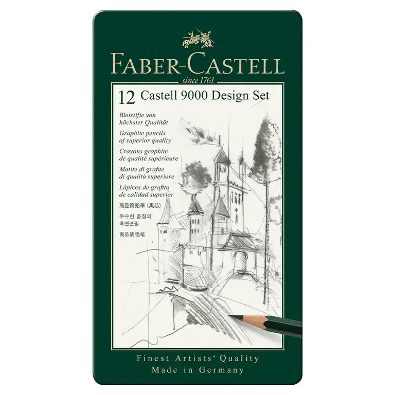 Faber-Castell Castell 9000 Design Pencils - Set 12