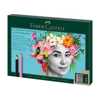 Faber-Castell Faber-Castell Polychromos & Pitt Graphite Matt - 23 Piece Set