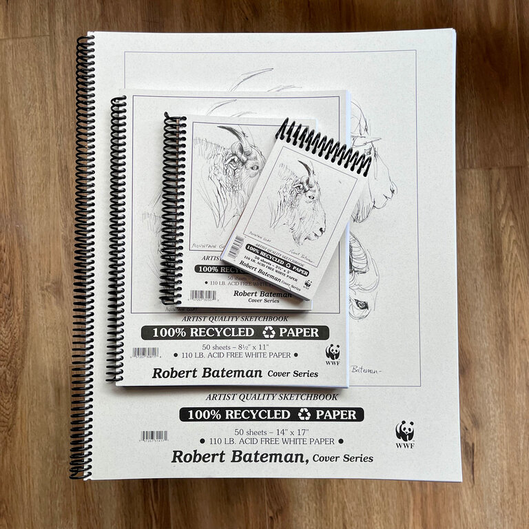Heinz Jordan Robert Bateman Cover Recycled Sketchbook