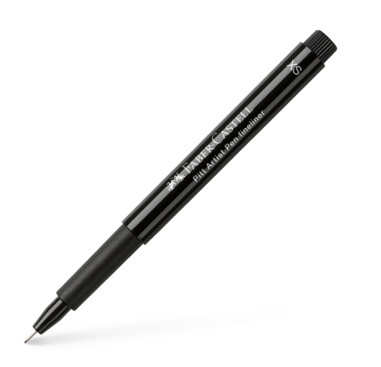 Faber-Castell Pitt Artist Pen Fineliner XS - Black (0.1mm)