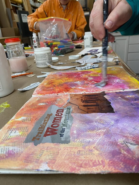 ARTiculations Mixed Media Art Journaling (4wk) | April 7 - 28,  2026 1-3pm