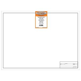Clearprint Clearprint Vellum 1000H Architectural Title - 18"x24"