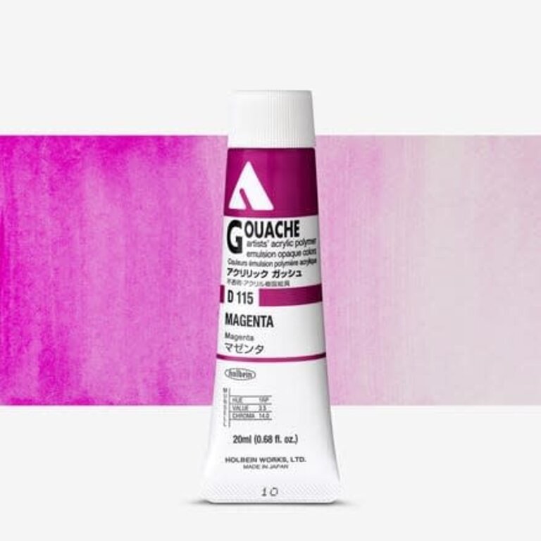 HK Holbein Artist Materials Holbein Acrylic Gouache Series A