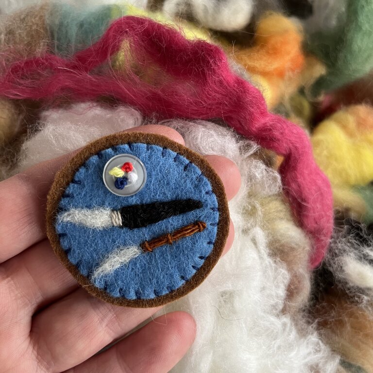 Needle Felted Buttons | October 29  6:30–9:30pm
