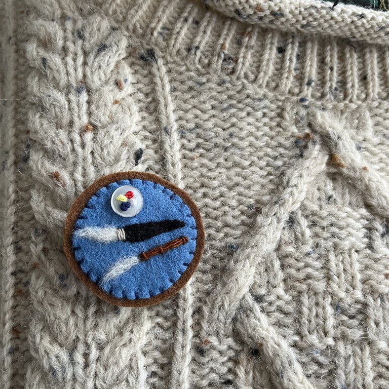 Needle Felted Buttons | October 29  6:30–9:30pm