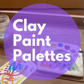 Clay Paint Palettes | Saturday June 6, 1-4pm
