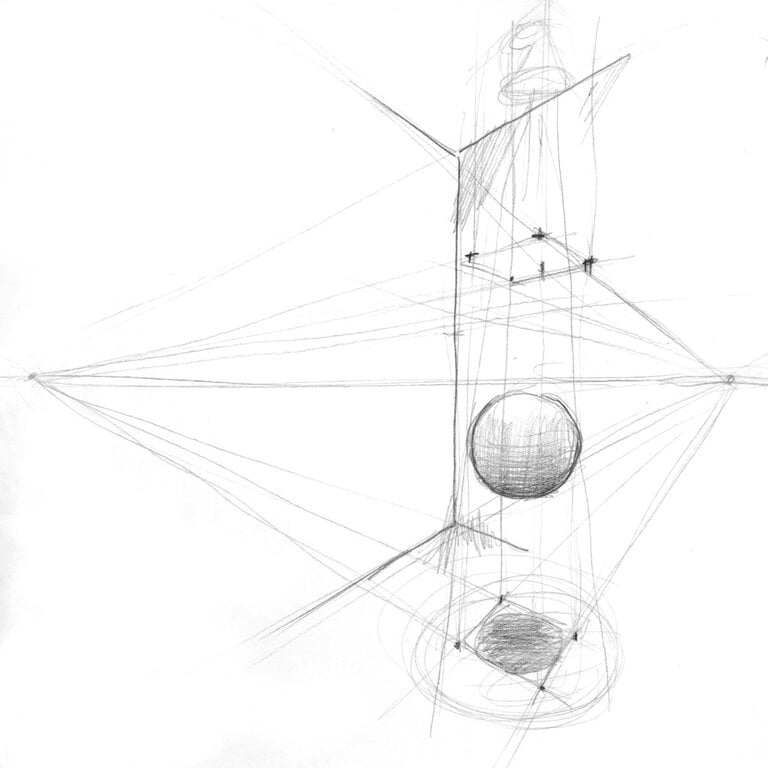 ARTiculations Introduction to Perspective Drawing (2 day Intensive) - July 18 & 19 10am-4pm