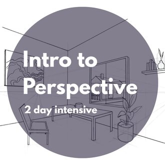 ARTiculations Introduction to Perspective Drawing (2 day Intensive) - July 18 & 19 10am-4pm