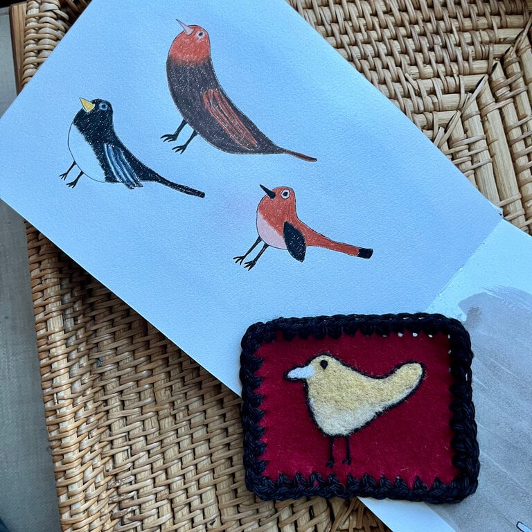 ARTiculations Drawing with Felt & Thread
