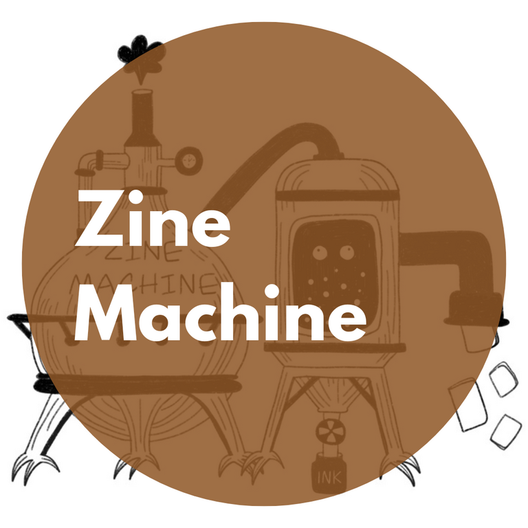 Zine Machine (4wk) September 17 - October 8 6:30 - 8:30 pm