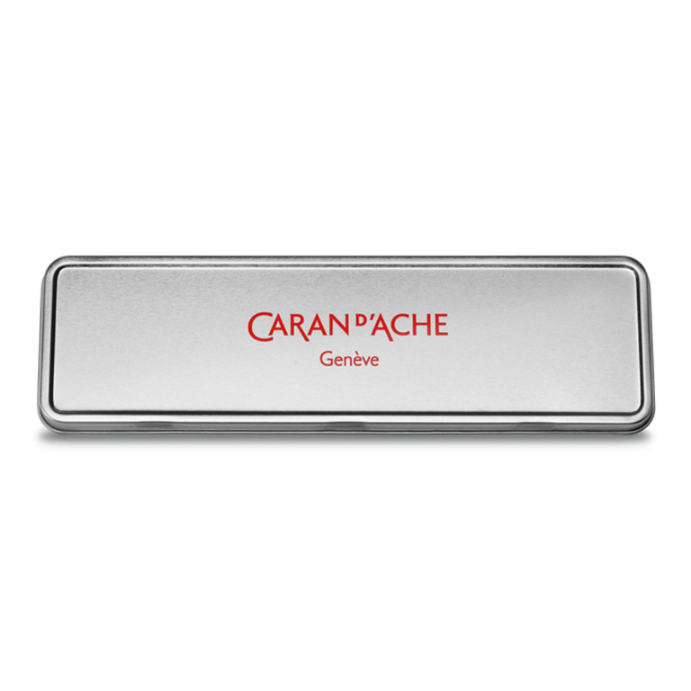 Caran d'Ache Caran d’Ache Empty Grey Metal Box