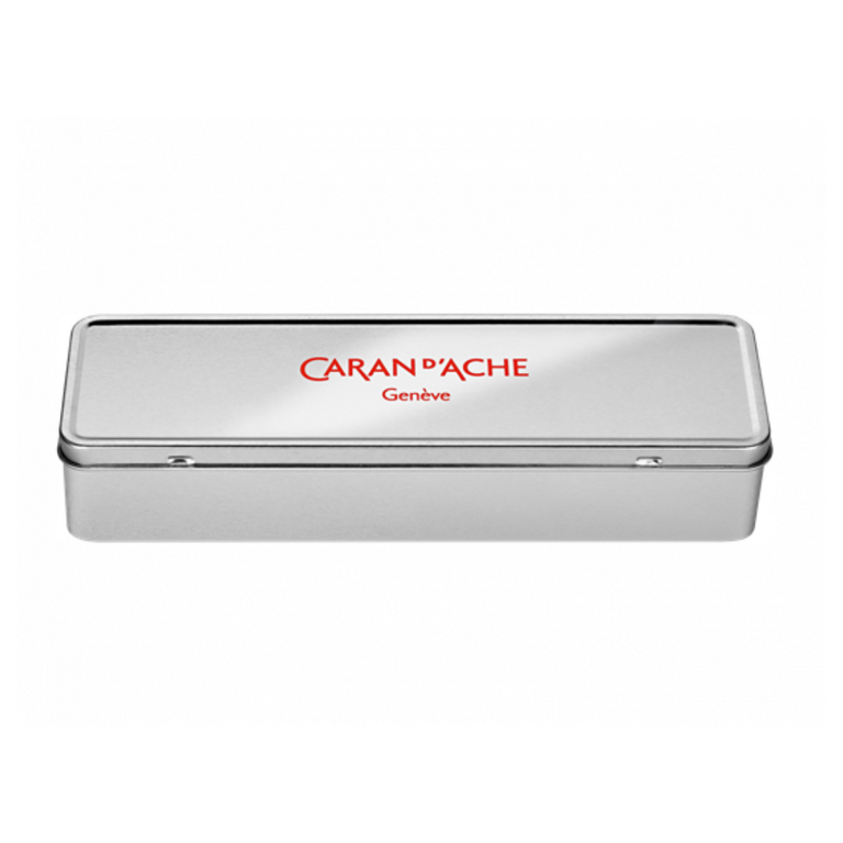 Caran d'Ache Caran d’Ache Empty Grey Metal Box