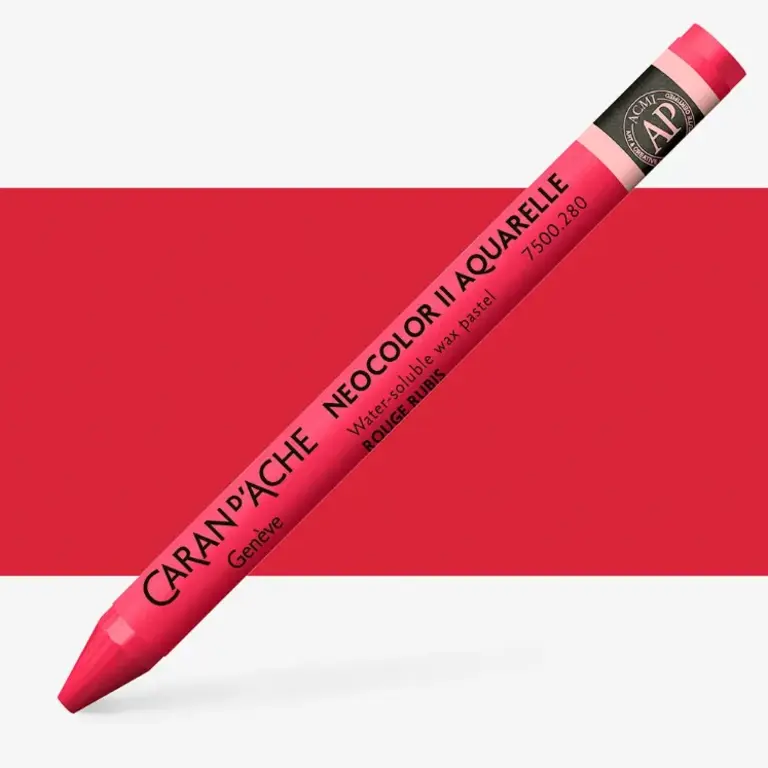 Caran d'Ache Red - Pink Caran d'Ache Neocolor II Singles