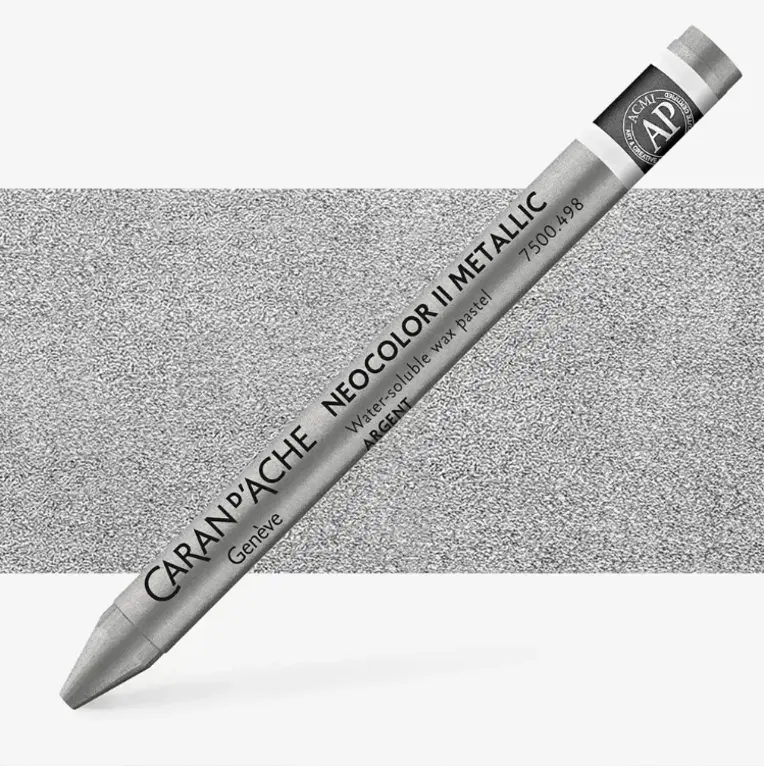 Caran d'Ache Neutral - Metallic Caran d'Ache Neocolor II Singles
