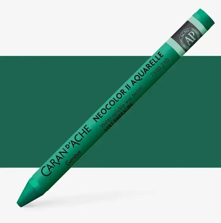 Caran d'Ache Green - Turquoise Caran d'Ache Neocolor II Singles