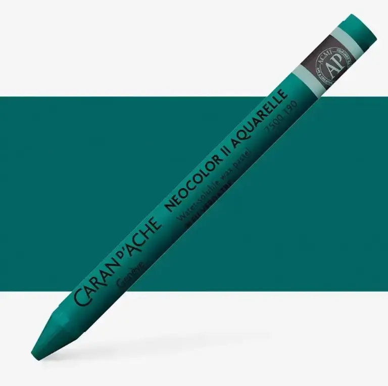 Caran d'Ache Green - Turquoise Caran d'Ache Neocolor II Singles