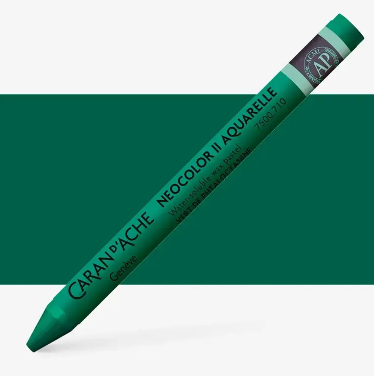 Caran d'Ache Green - Turquoise Caran d'Ache Neocolor II Singles