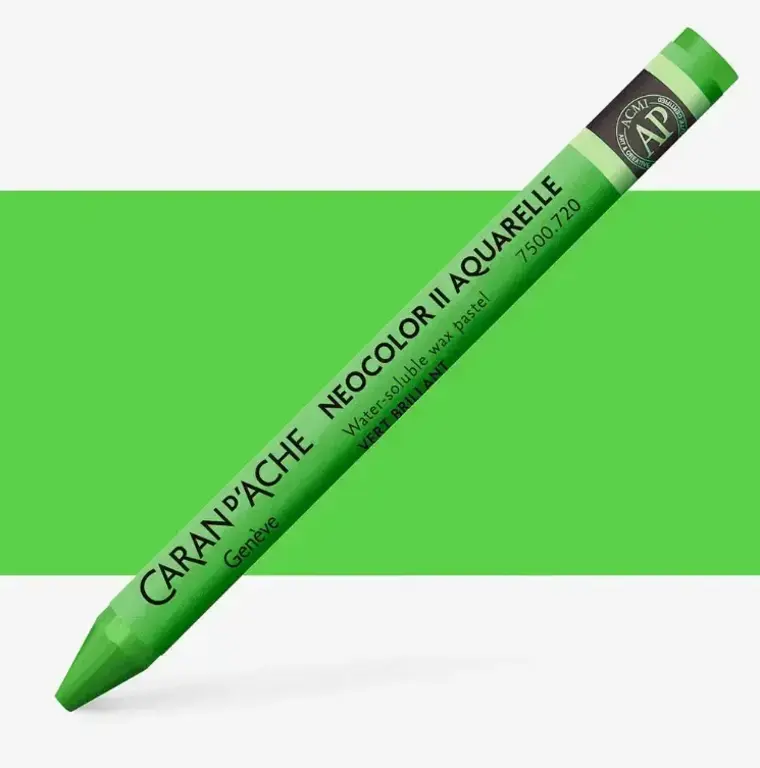 Caran d'Ache Green - Turquoise Caran d'Ache Neocolor II Singles
