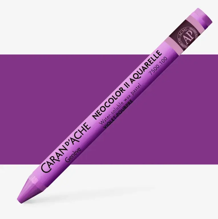 Caran d’Ache Blue - Violet Caran d'Ache Neocolor II Singles