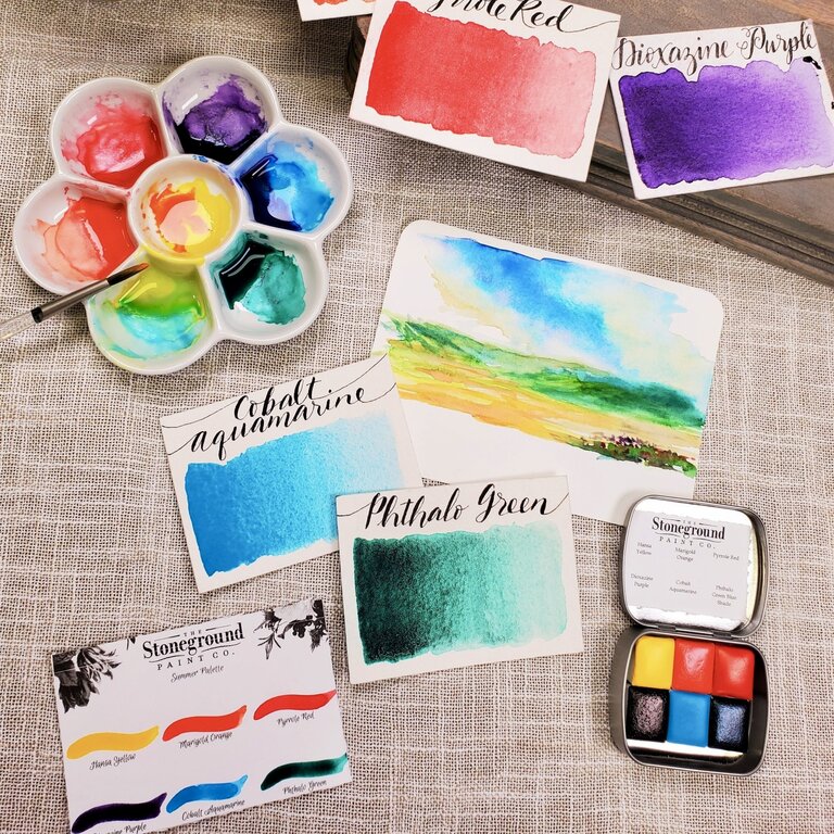 Stoneground Stoneground WC Palette 6 Colour