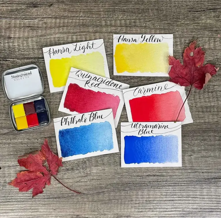 Stoneground Stoneground Watercolour Palette - 6 Colour