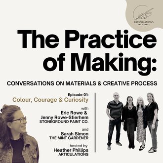 The Practice of Making: Courage, Curiosity & Colour