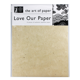 The Japanese Paper Place Love our Paper Gampi Smooth (Salago) 50g  - 8.5"x11” (10 pack)