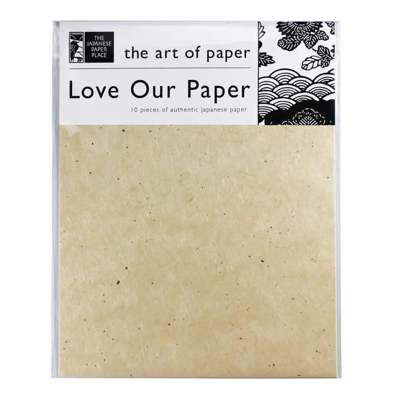 The Japanese Paper Place Love our Paper Gampi Smooth (Salago) 50g  - 8.5"x11” (10 pack)