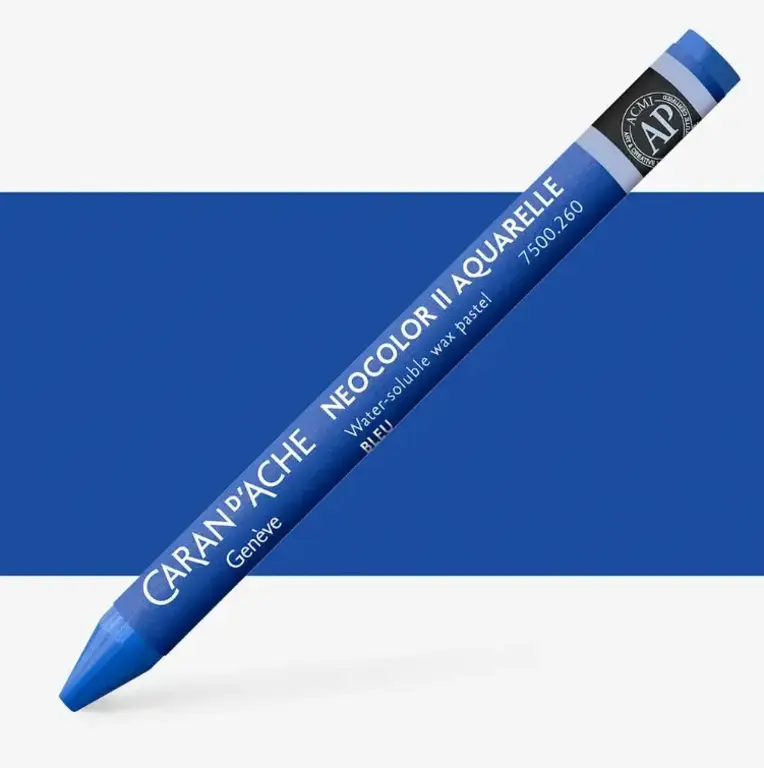 Caran d’Ache Blue - Violet Caran d'Ache Neocolor II Singles
