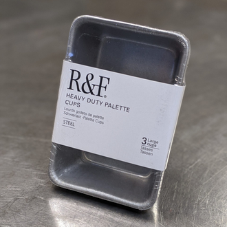 R&F Handmade Paints R&F Heavy Duty Palette Cups - 3 Pack