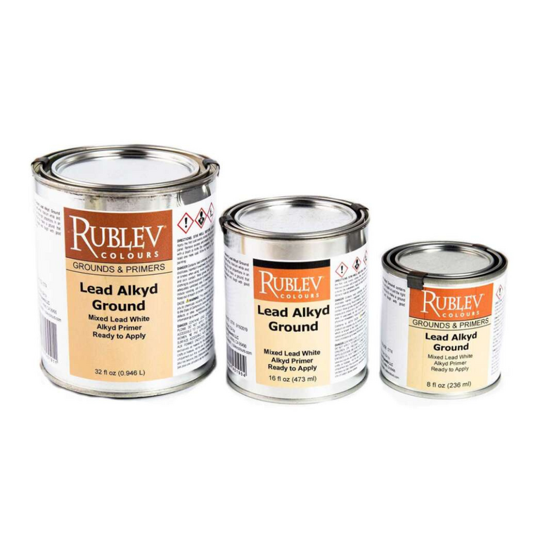 Natural Pigments Rublev Colours Lead Alkyd Ground