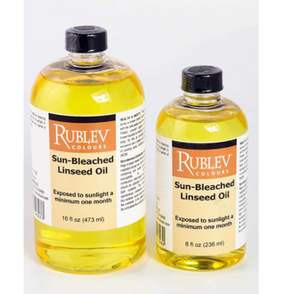 Rublev Rublev Colours Sun Bleached Linseed Oil 8 fl oz / 236 ml