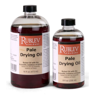 Rublev Rublev Colours Pale Drying Oil - 8 fl oz / 236 ml