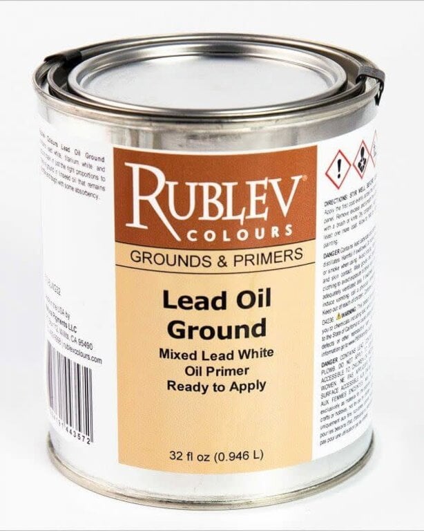 Rublev Rublev Colours Lead Oil Ground  32 oz