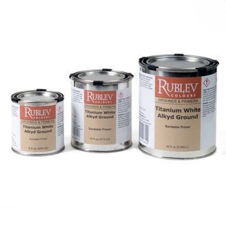 Rublev Rublev Colours Titanium White Alkyd Ground