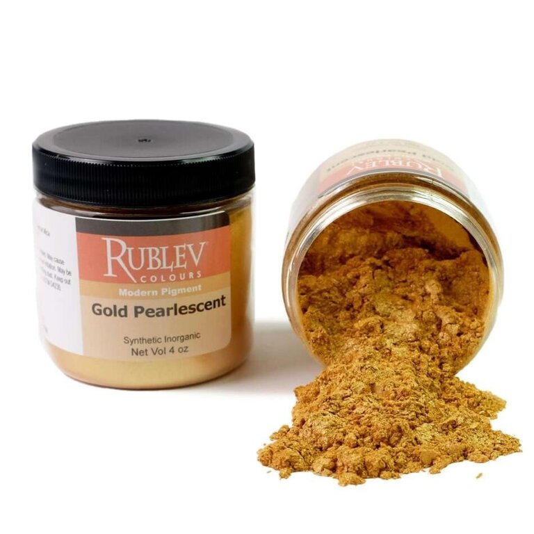 Rublev Rublev Colours Pigment Gold Pearlescent - 4 oz