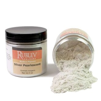 Rublev Rublev Colours Pigment Silver Pearlescent - 4 oz